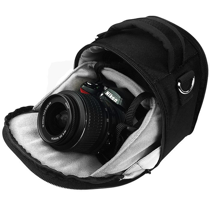 Laurel DSLR Camera Handbag for Panasonic Lumix DMC Series SLR Cameras, Grey N14