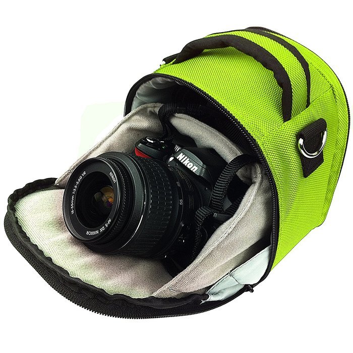 Laurel DSLR Camera Handbag for Panasonic Lumix DMC Series SLR Cameras, Grey N17