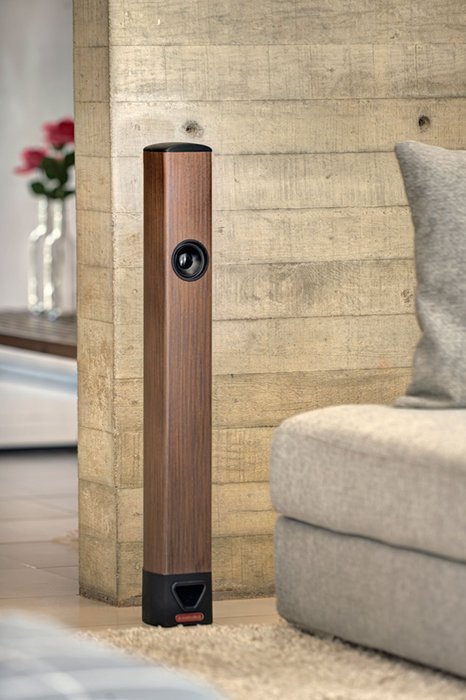 Kvart & Bolge Sound Sommeliers Quarter Wave Speaker Wenge Wood with Black Trim (Pair) N4