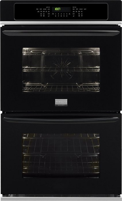 Frigidaire FGET3065PBGallery 30" Black Electric Double Wall Oven - Convection