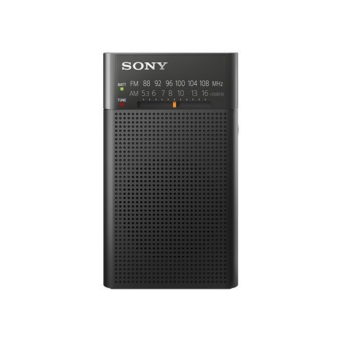 Sony All in One Compact Design Pocket Size Portable AM/FM Radio with Built-in Speaker, Earphone Jack, LED Tuning... N2