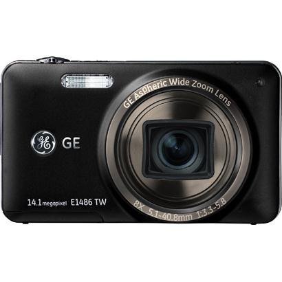 GE digital camera 14.1 million pixel optical 8x Black E1486TW BK