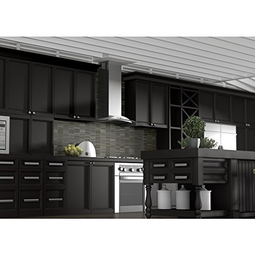 Z Line KN-36 Z Line 760 CFM Wall Mount Range Hood, 36", /Glass, Stainless Steel N6