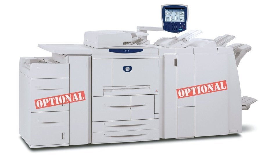 Refurbished Xerox 4112 Monochrome Digital Production Printer - 110ppm, Copy, Print, Scan, Integrated Fiery, 4...