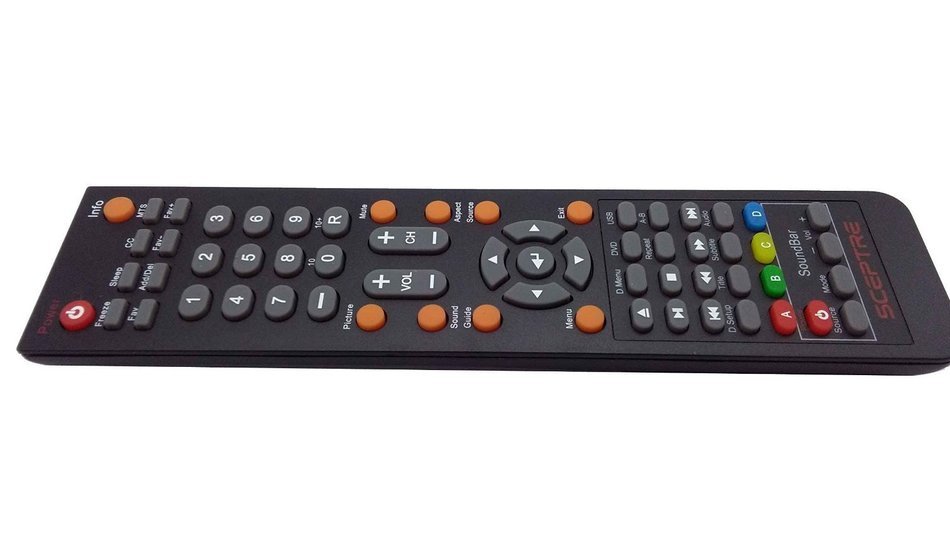 Brand New SCEPTRE TV DVD Soundbar Combo Remote for SCEPTRE TV DVD Soundbar E243BD-FHD E246BD-FHD E325 E245BD-FHDU... N4
