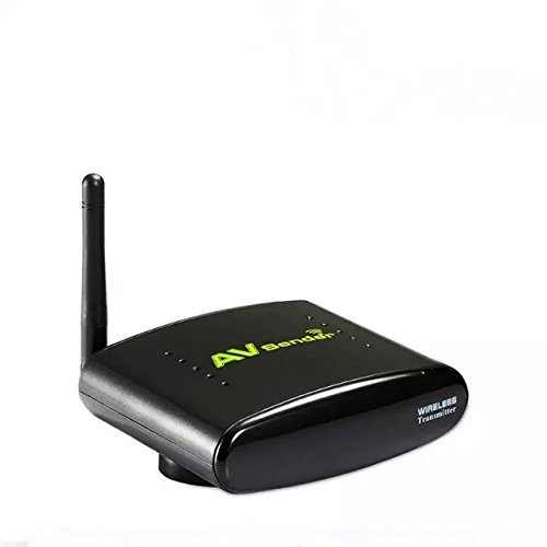 Goliton 2.4G Wireless AV TV Audio Video Transmitter and Receiver Wireless IR Remote Extender 200M Support 4 groups... N2