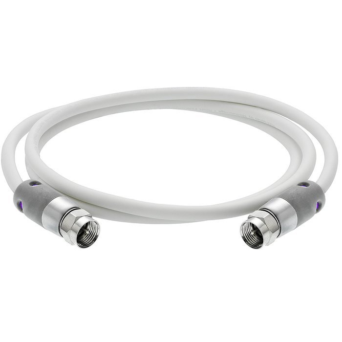 Mediabridge CJ01-MWF-N1 Coaxial Video Cable, White