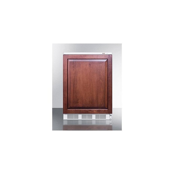 Summit VT65M7BIIF AccuCold 24" Upright Freezer with 3.5 cu. ft. Capacity Manual Defrost No Internal Fans Adjustable...