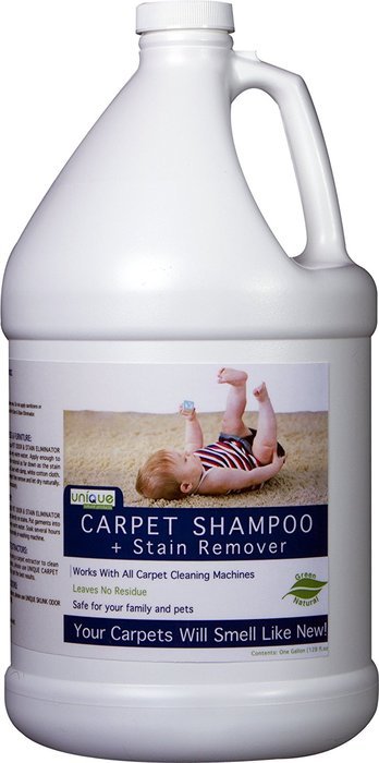 Unique Natural Products Pet Carpet shampoo/Stain Eliminator, 128-Ounce