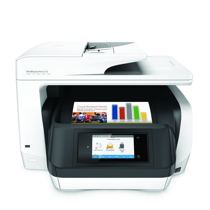 HP OfficeJet Pro 8720 Wireless All-in-One Photo Printer with Mobile Printing, Instant Ink N8