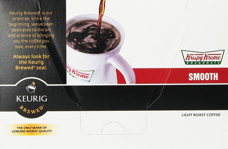 Krispy Kreme Smooth, Keurig K-Cups, 72 Count