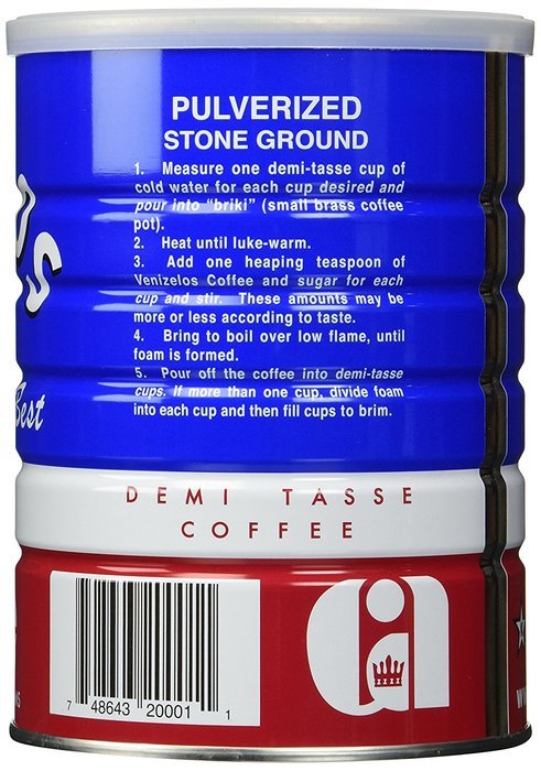 Venizelos Greek Style Ground Coffee, 454g