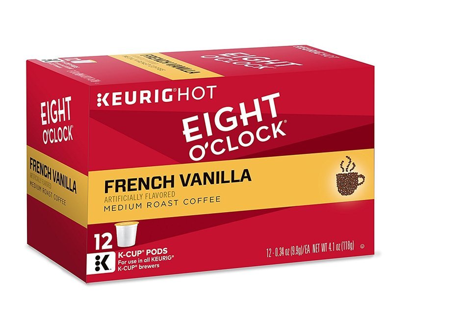 Eight O'Clock Coffee The Original, Keurig K-Cups, 12 Count, (Pack of 6)