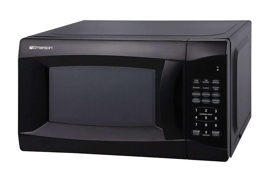 Emerson MW7302B, 0.7 CU. FT. 700 Watt, Touch Control, Black Microwave Oven N7