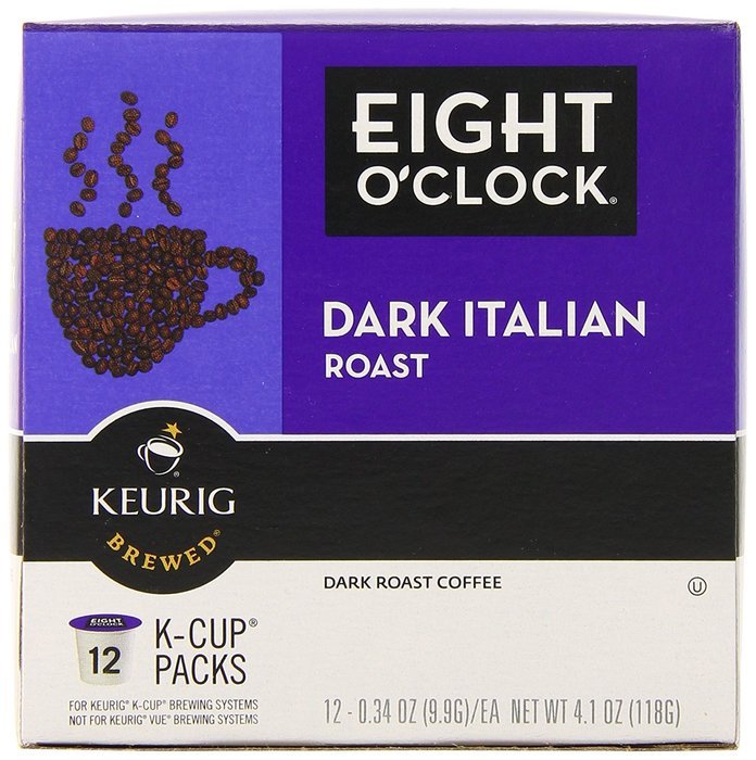 Eight O'Clock Coffee The Original, Keurig K-Cups, 12 Count, (Pack of 6) N4