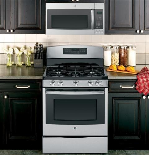 GE Profile PGB920SEFSS 30" Freestanding Gas Convection Range N5