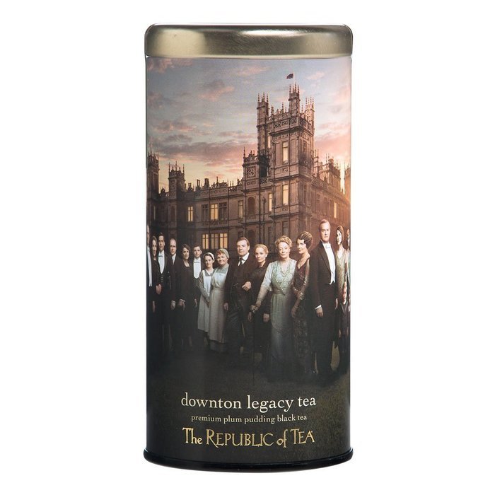 The Republic Of Tea Downton Abbey Christmas Black Tea, 36 Tea Bags, Premium Cinnamon Holiday Tea N3