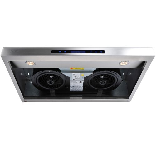 CAVALIERE 42" Under Cabinet / Wall Mounted Stainless Steel Kitchen Range Hood w/Remote Control 900 CFM AP238-PS61-42 N3