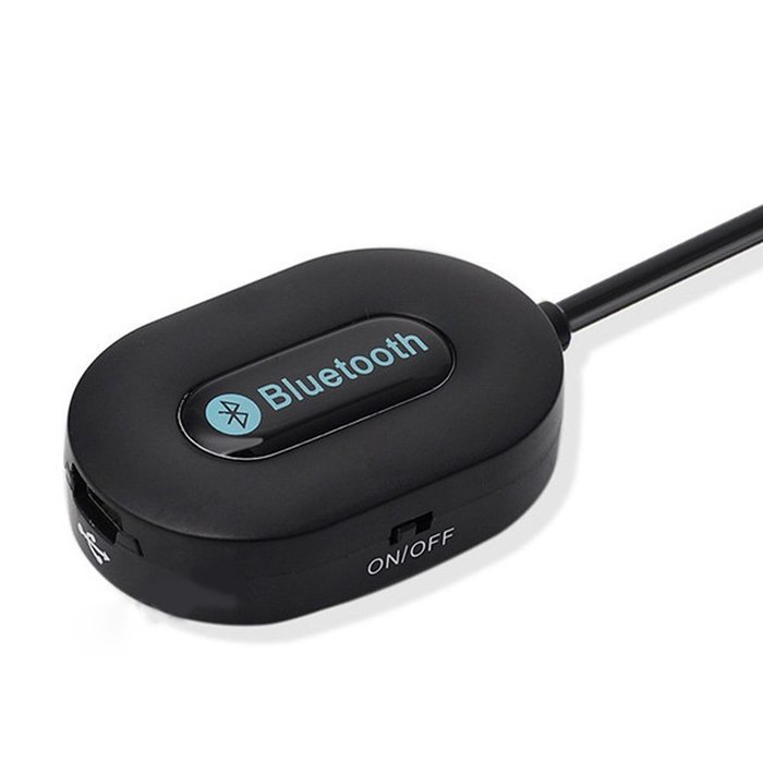 Smartcoco Wireless Bluetooth 3.5mm Car Music Audio Receiver Adapter +USB Cable N2