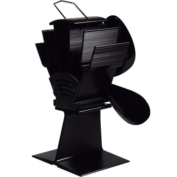 Wood Stove Heat Powered Fan - No Need for Big Noisy Blower Just Relax in Whisper Quiet - Fireplace Blower Fan...