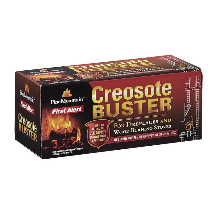 Pine Mountain Creosote Buster Safety Firelog, 1 Log