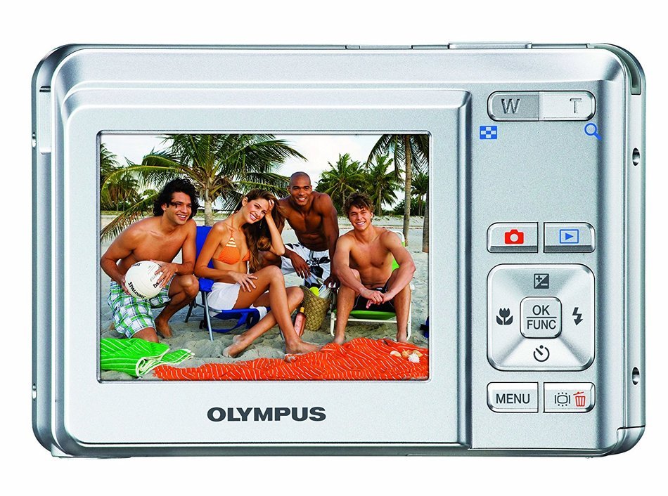 Olympus FE-25 10MP Digital Camera with 3x Optical Zoom and 2.4 inch LCD (Black) N3