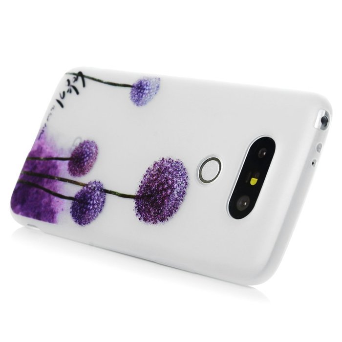 LG G5 Case, LG H868 Case - Luminous Shockproof Colorful Print Soft TPU Rubber Skin Gel Bumper Slim Fit Protective... N18