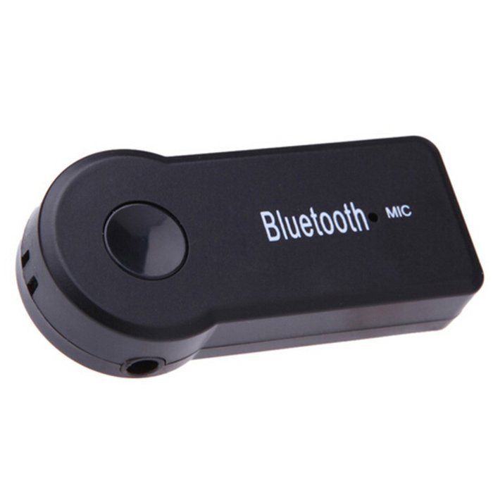 DUFU-Store 3.5mm Bluetooth 3.0 Wireless Audio Receiver Dongle Car Home Speaker black N4