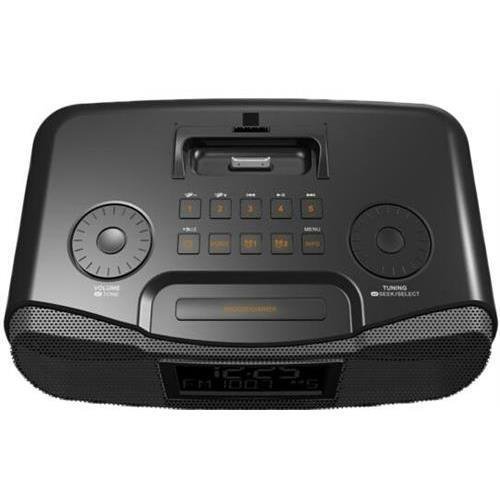 Sangean RCR-10 Black Desktop Clock Radio