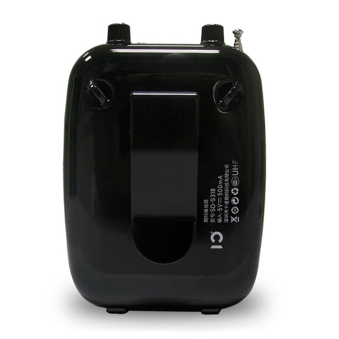 UHF Wireless Voice Amplifier, ResponseBridge SD-S318F 10W FM Voice Amplifier with 2600mAh Rechargeable Lithium... N4