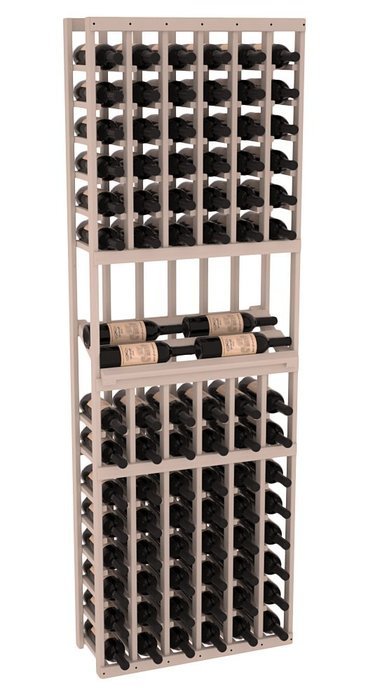 Wine Racks America Ponderosa Pine 6 Column Side Display Kit. 13 Stains to Choose From! N8