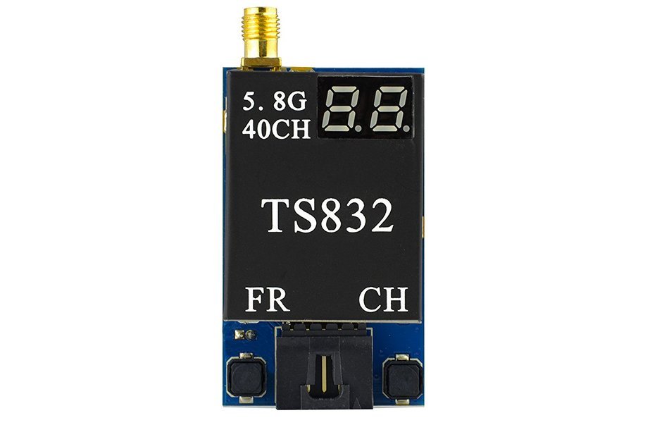 Sinopine TS832 RC832 5.8GHz 40CH 600mW Wireless FPV Transmitter and Receiver for Drones N3