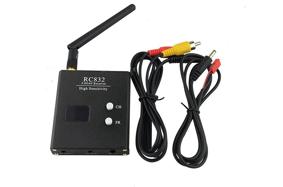 Sinopine TS832 RC832 5.8GHz 40CH 600mW Wireless FPV Transmitter and Receiver for Drones N4