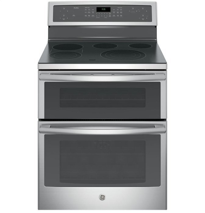 GE PB960SJSS Profile 30" Stainless Steel Electric Smoothtop Double Oven Range - Convection N6