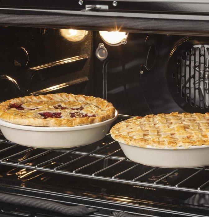 GE PB960SJSS Profile 30" Stainless Steel Electric Smoothtop Double Oven Range - Convection N8