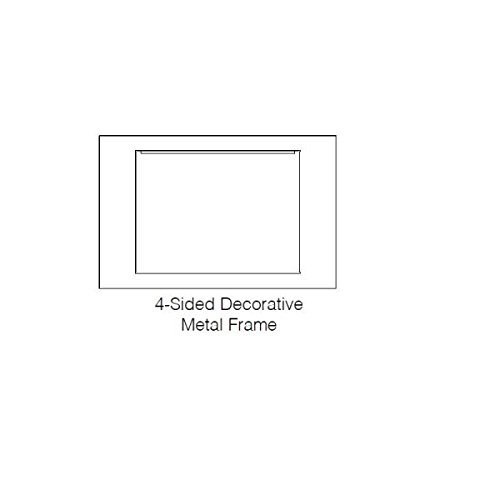 Loft Series DV SM IP Fireplace, Metal Frame & SS Front, LP