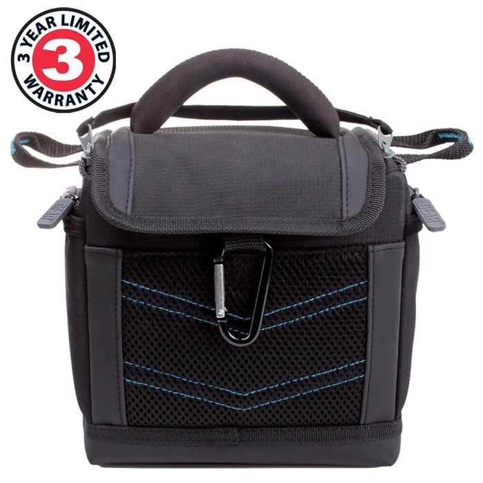 Action Video Camera Bag with Wrist Mount, Chest and Head Strap Combination by USA Gear - Works With GoPro HERO... N2