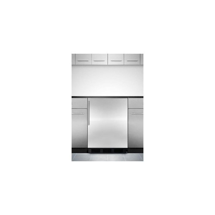 AccuCold CT66BBISSHVADA 24" CT66JBIADA Series ADA Compliant Medical Freestanding or Built In Compact Refrigerator... N2