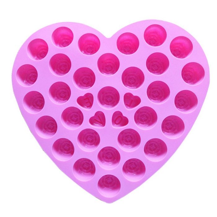 Chocolate Flower Cake Mold, Ludan 15 Cavity Flower Style Silicone Gel Non Stick Cake Bread Mousse Ice Pudding... N7