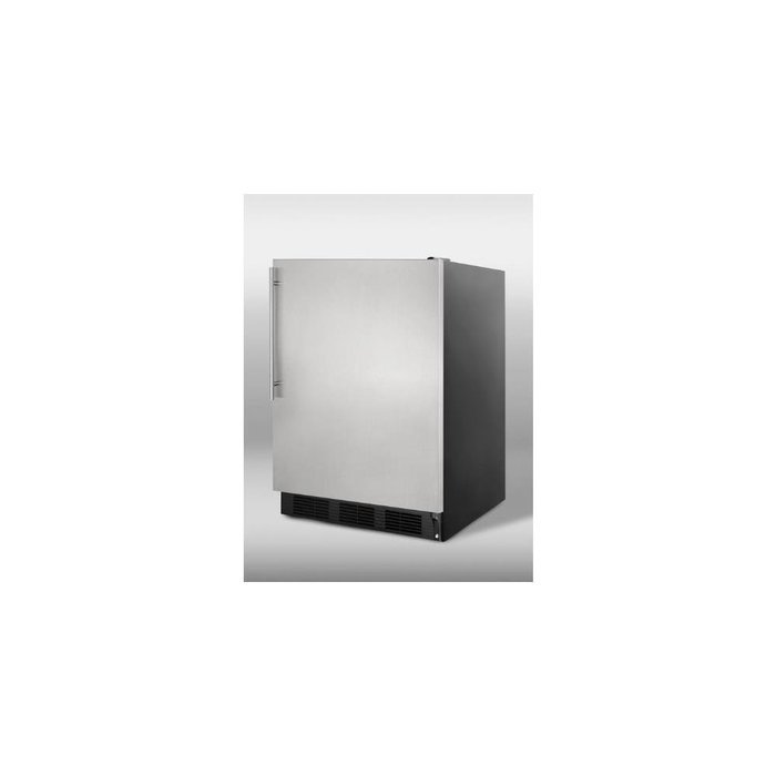 AccuCold CT66BBISSHVADA 24" CT66JBIADA Series ADA Compliant Medical Freestanding or Built In Compact Refrigerator... N3