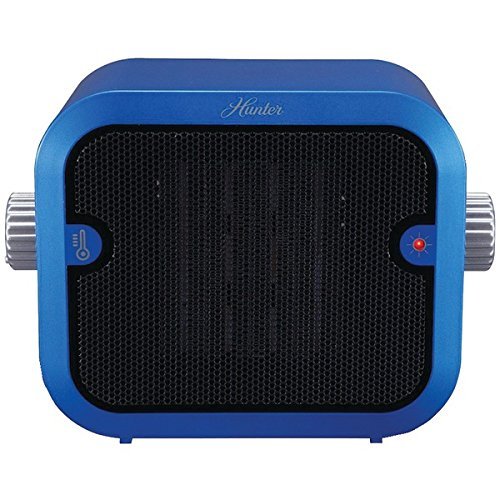 Hunter PC-003BU Retro Ceramic Space Heater (Blue) N3