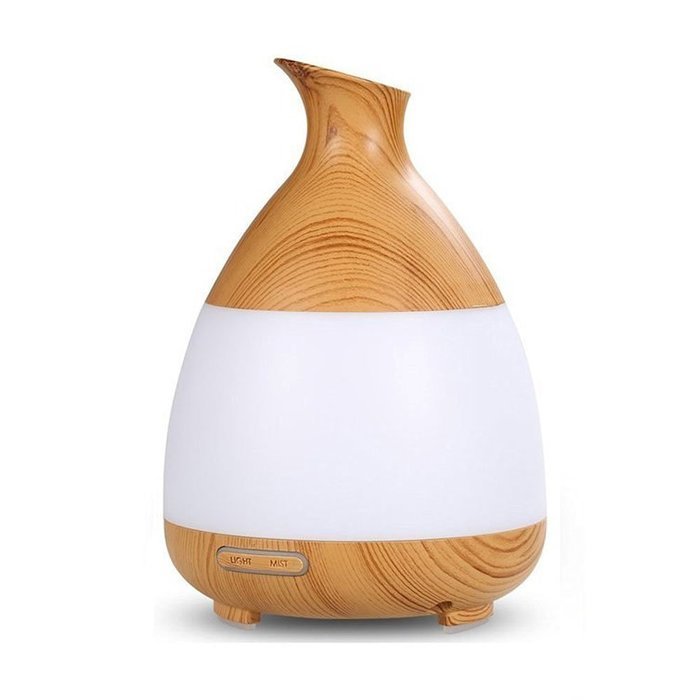 120ML Ultrasonic Aromatherapy Essential Oil Diffuser Cool Mist Humidifier with 7 Colors LED Light Waterless Auto...
