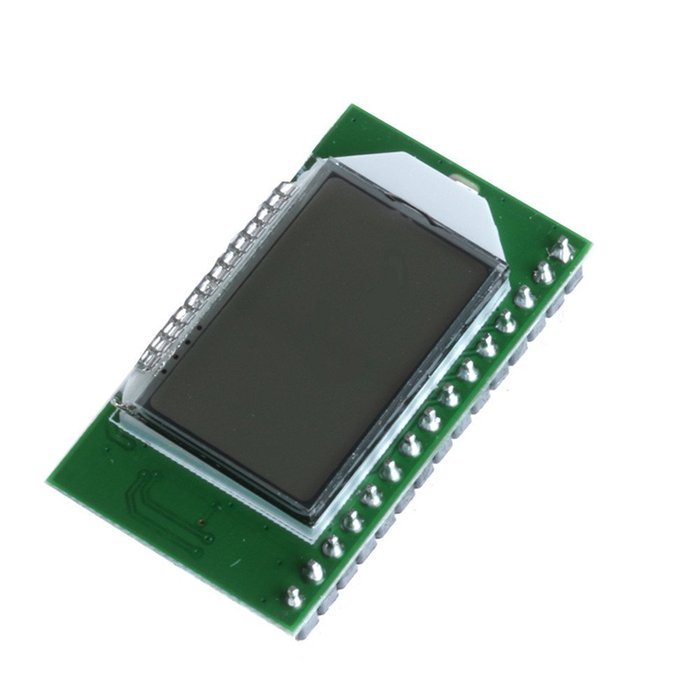 MEXUD-Wireless audio receiver module with 87-108MHZ PLL LCD Digital FM Radio Receiver Module Key Chain for Wireless... N8