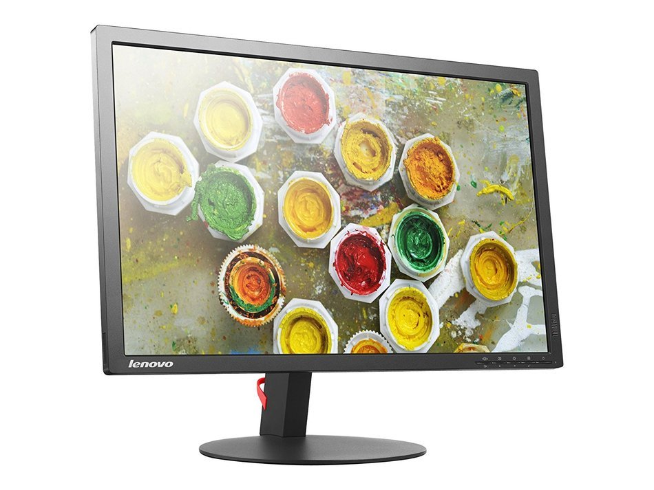 Lenovo 60C9MAR1US ThinkVision T2454p 24'' LED-Backlit LCD Monitor, Black N4