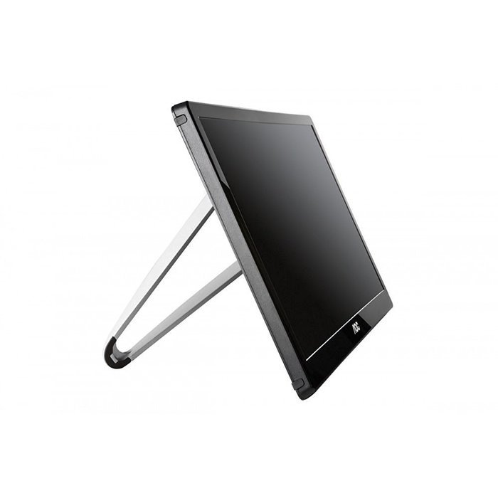 AOC E1659FWU LED monitor - 15.6 inch - 1366 x 768 - 200 cd/m2 - 500:1 (dynamic) - 8 ms - USB... N2