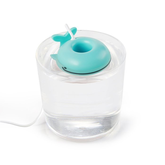 UnicornTech HM-03 Ultra Portable Cool Air Humidifier with USB Cable for Office Home Travel - Cute Whale Shape...