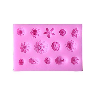 Y&XL&H DIY Flowers Type Candy Fondant Cake Molds For The Kitchen Baking Molds N2