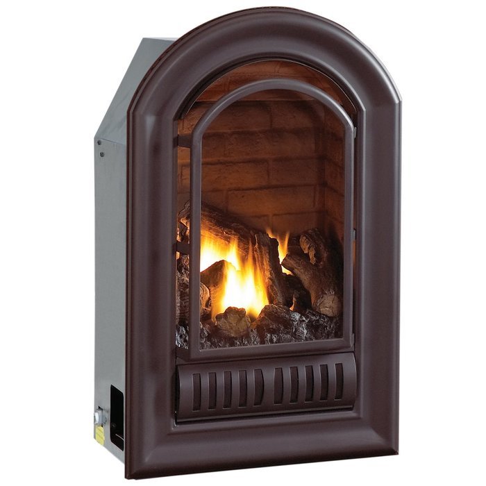 HearthSense A-Series Liquid Propane Vent Free Fireplace Insert - 20,000 BTU, Millivolt Control, Model ALI
