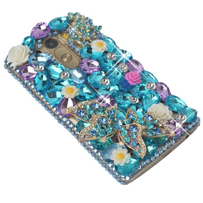 LG Stylo 2,LG Stylo 2 Plus/LG Stylus 2 Plus/K530/ MS550 Case,Yaheeda [Luxurious Series] 3D Handmade Shiny Crystal... N38