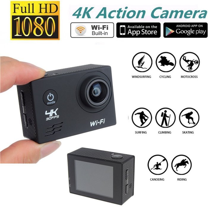 Boblov SJ8000 WIFI Sony IMX179 16MP 2.0" LCD 1080P 4K 30fps 170 Degree Wide Angle Sport Action Camera Waterproof...